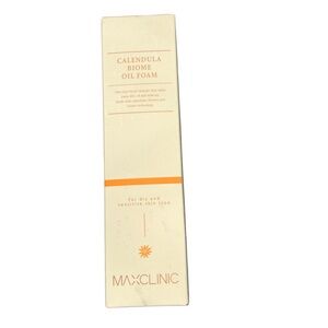 Maxclinic Calendula Biome Foam One Step Facial Cleanser New Sealed Dry Skin 3.88